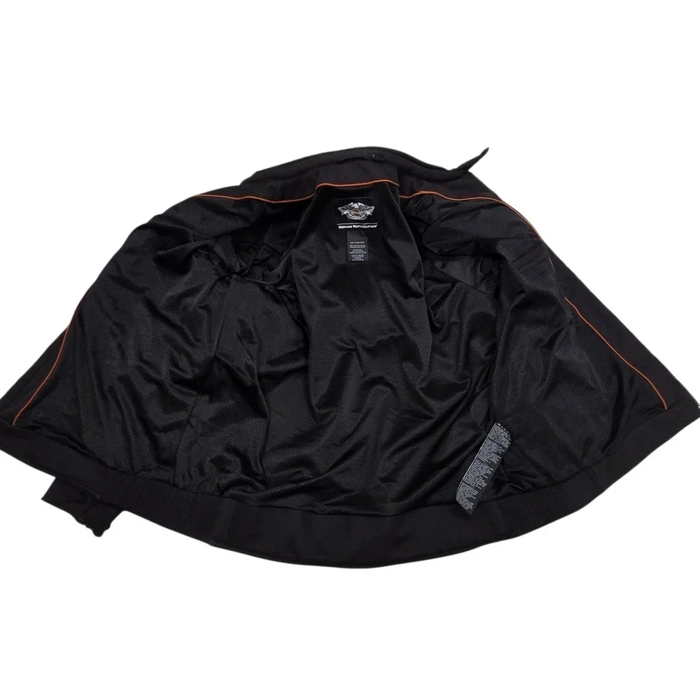 Harley Davidson Longhorn Windproof Riding Jacket Padded Men's 3XL EXCELLENT